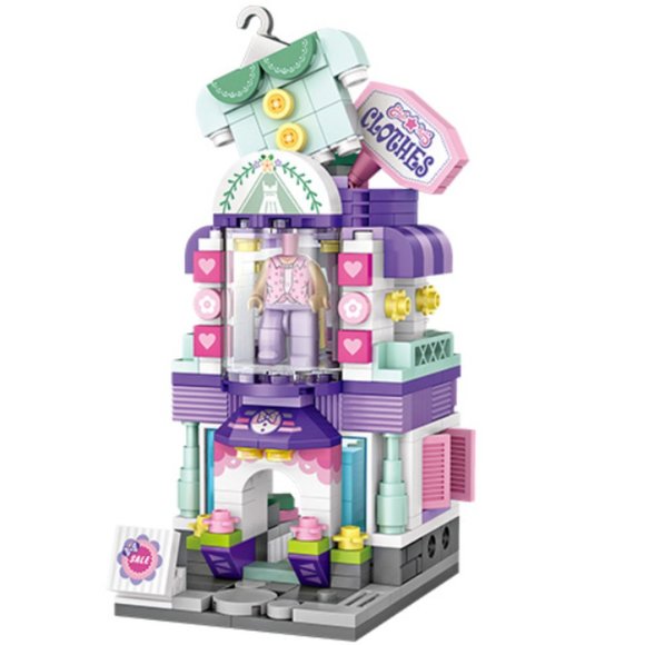 LOZ MINI Blocks - Building Toys Bricks - Clothing Store - Picture 2 of 2